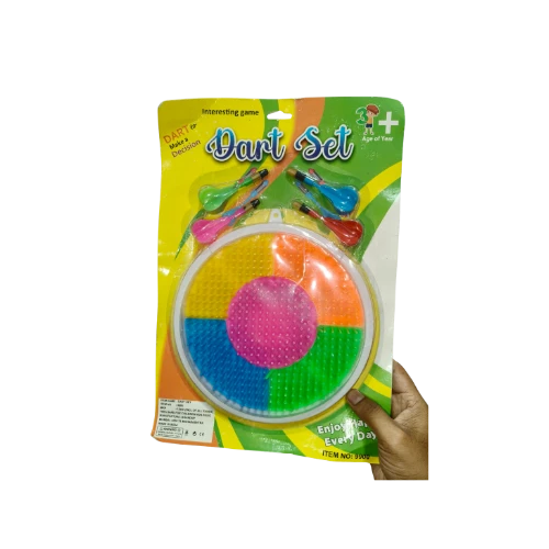 Colorful Magnetic Dart Board Game Set for Kids & Family – Safe & Fun Indoor/Outd