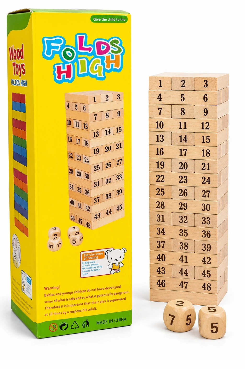Kids Number Learning Blocks